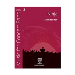 Carl Fischer Boo M   Ninja - Concert Band