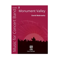 Carl Fischer Bobrowitz D   Monument Valley - Concert Band