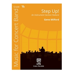 Carl Fischer Milford G   Step Up! - Concert Band