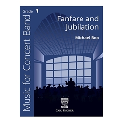 Carl Fischer Boo M   Fanfare and Jubilation - Concert Band