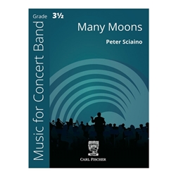 Carl Fischer Sciaino P   Many Moons - Concert Band