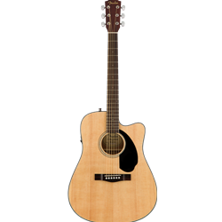 Fender 0970113021 CD60SCE Classic Dreadnoght Design Acoustic/Electric Guitar - Natural