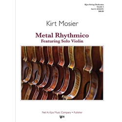 Metal Rhythmico, Featuring Solo Violin - String Orchestra