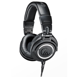 Audio-Technica ATH-M50X Closed Back Headphones - Black