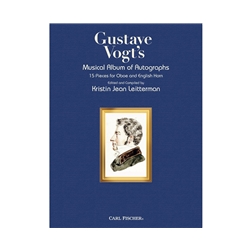 Gustave Vogt's Musical Album of Autographs - Oboe