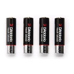 D'Addario PW-AA-04 Tour-Grade Alkaline AA Batteries 4pk