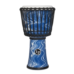 Latin Percussion LP2010-BM LP 10" Rope Tuned Circle Djembe - Blue Marble