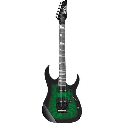 Ibanez GRG320FATEB Electric Guitar - Transparent Emerald Sunburst