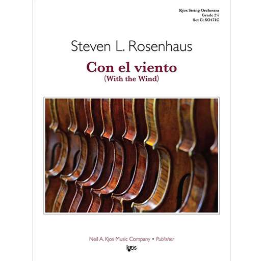 Con el viento (With the Wind) - String Orchestra