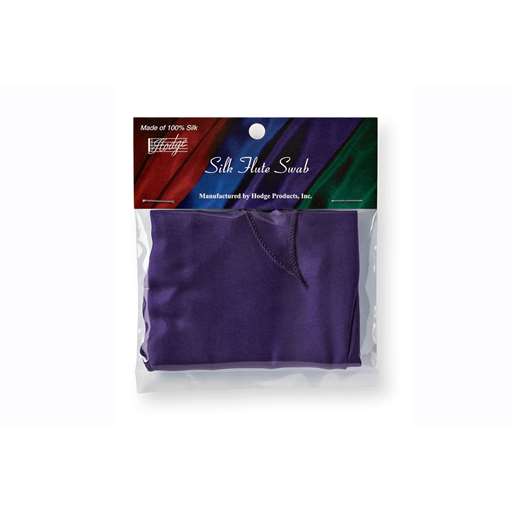 Hodge Flute Swab Purple Silk