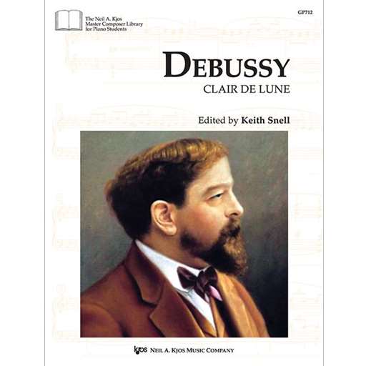 Debussy: Clair de lune - Piano Sheet