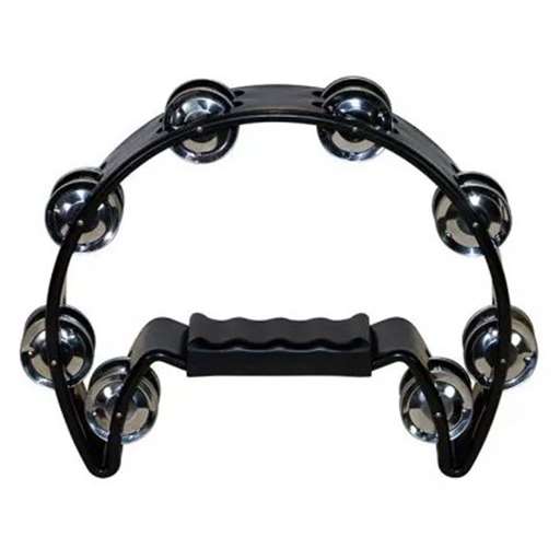 On-Stage TMB3200 Semicircle Handheld Tambourine - Black