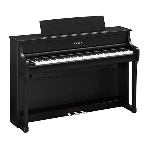 Yamaha CLP875B Clavinova Console Digital Piano w/ Bench - Matte Black