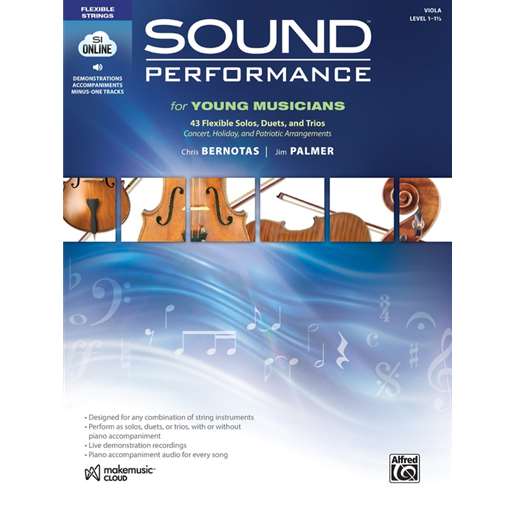 Sound Performance for Young Musicians for Strings - Viola