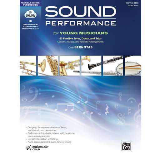 Sound Performance for Young Musicians for Band - Flute | Oboe