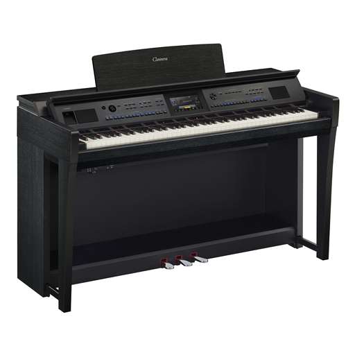 Yamaha CVP905B Clavinova Ensemble Console Digital Piano w/ Bench - Matte Black