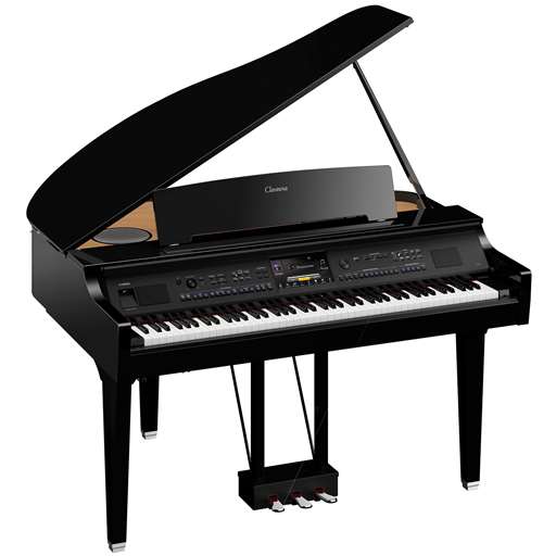 Yamaha CVP909GP Clavinova Digital Grand Piano w/ Bench - Polished Ebony