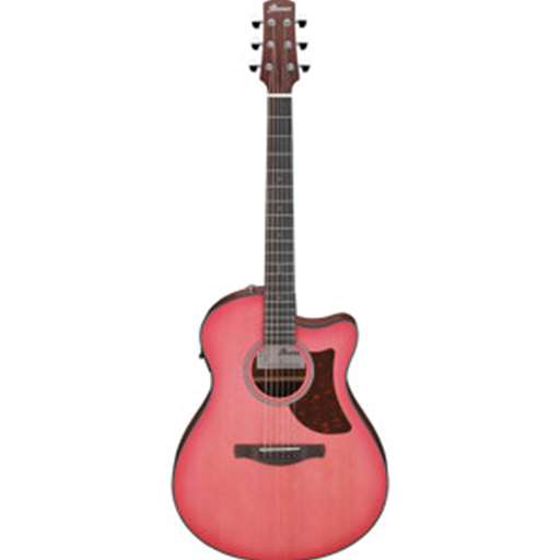 Ibanez AAM50CECRO Advanced Auditorium Acoustic/Electric Guitar - Coral Red Burst