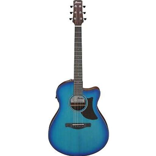 Ibanez AAM50CESBO Advanced Auditorium Acoustic/Electric Guitar - Sapphire Blue Burst