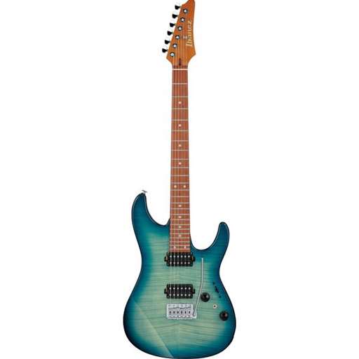 Ibanez AZ24S1FTXB Standard Solidbody Electric Guitar - Transparent Turquoise Burst