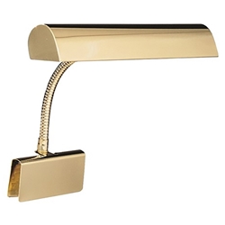 House of Troy Brass Clamp-On Lamp 2 Bulb