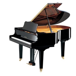 Yamaha GC2PE Classic Collection 5' 8" Acoustic Grand Piano with Bench, Polished Ebony