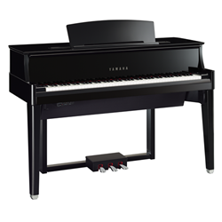 Yamaha N1XPE AvantGrand Hybrid Piano w/Bench - Polished Ebony