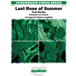 Tempo Press von Flotow Longfield R  Last Rose of Summer - String Orchestra