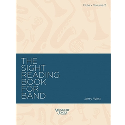 Wingert Jones West J   Sight Reading Book for Band Volume 2 - 1st Alto Saxophone