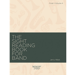 Wingert Jones West J   Sight Reading Book for Band Volume 4 - 1st  Clarinet